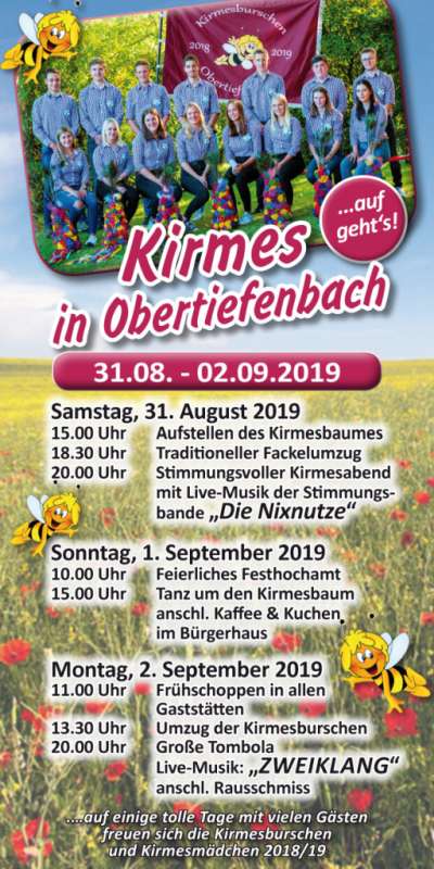 Kirmes in Obertiefenbach 2019