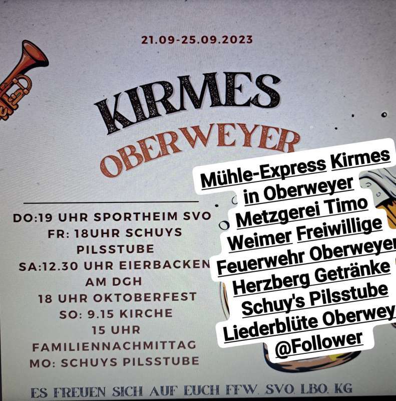 Kirmes Oberweyer 2023