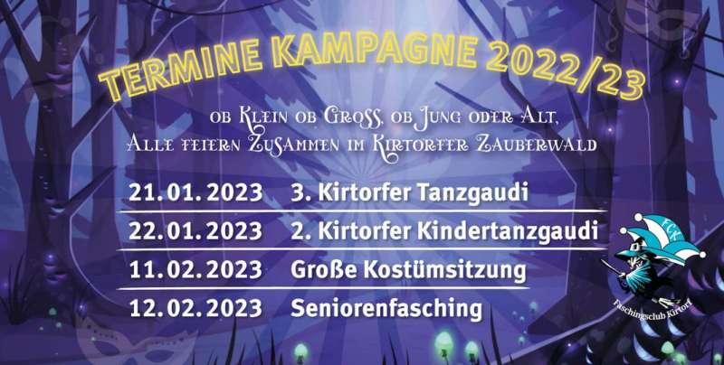 Seniorenfasching Faschingsclub Kirtorf 2023