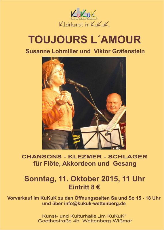 Chanson-Matinee im KuKuK