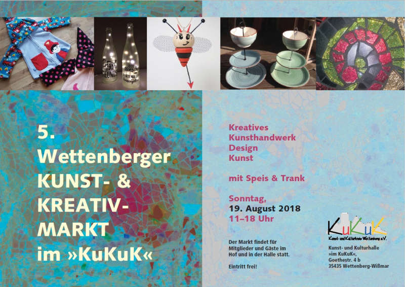 5. Kunst- und Kreativmarkt im KuKuK