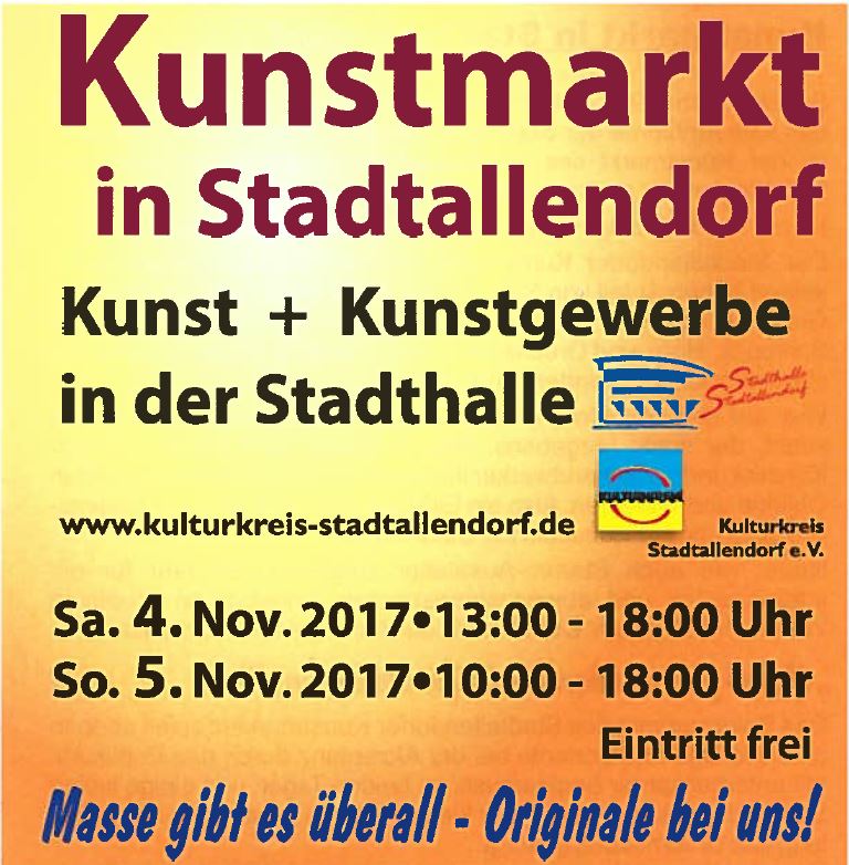 Kunstmarkt in Stadtallendorf 2017