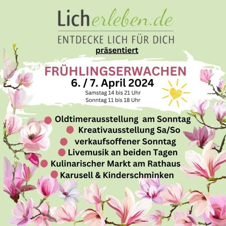 Frühlingserwachen Lich 2024