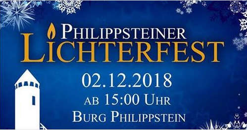 Lichterfest auf Burg Philippstein 2018