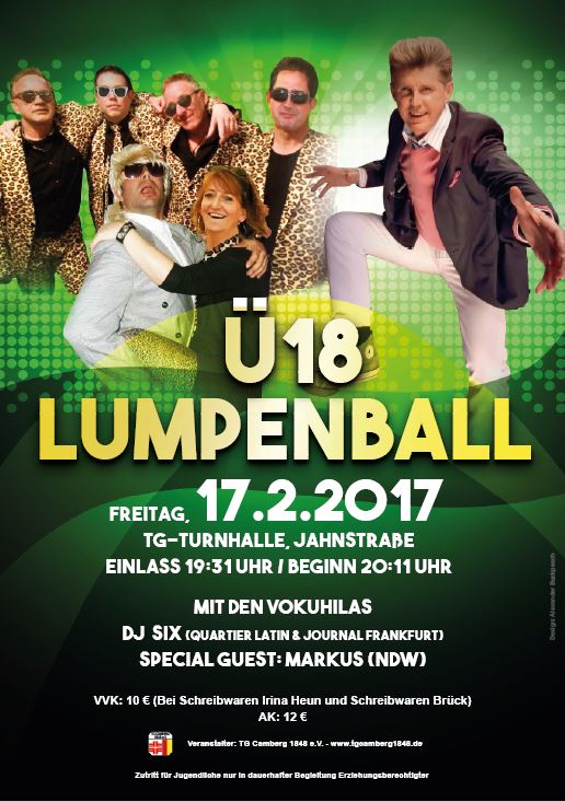 Lumpenball Ü 18 bei der TG Camberg