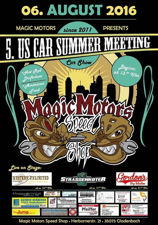 5 . Magic Motors Speedshop Summermeeting
