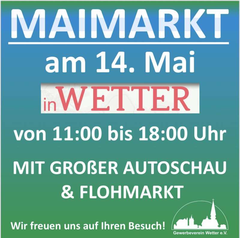 Maimarkt in Wetter 2023