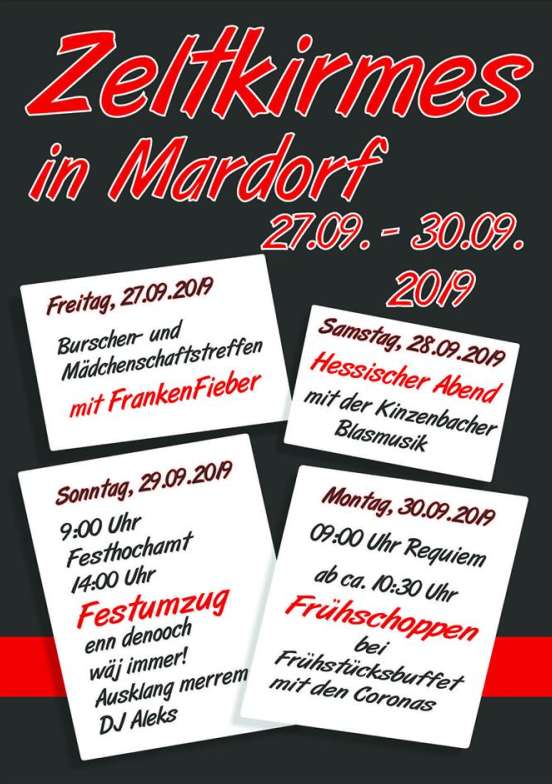 Mardorfer Kirmes 2019