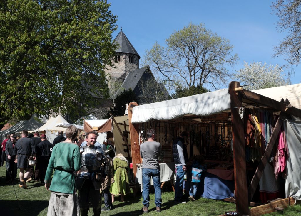 Markt Stände Schiffenberg