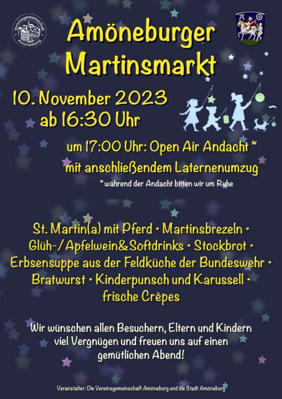 Martinsmarkt in Amöneburg 2023