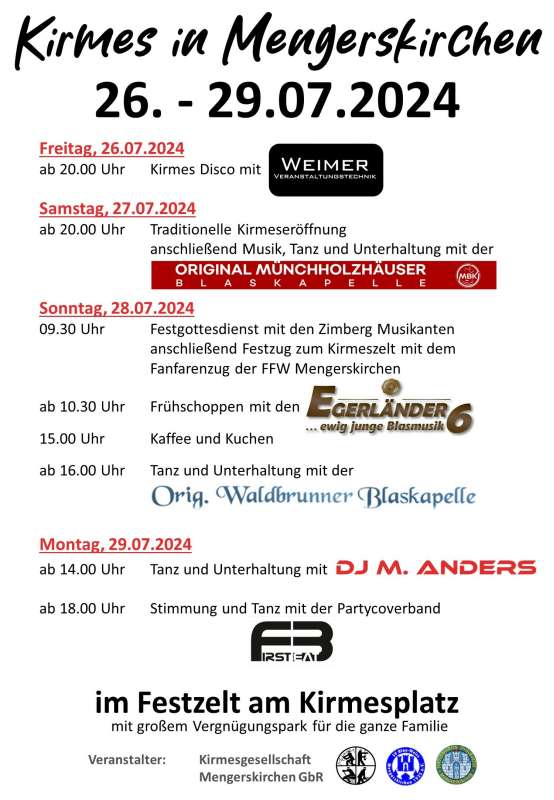 Kirmes in Mengerkirchen 2024