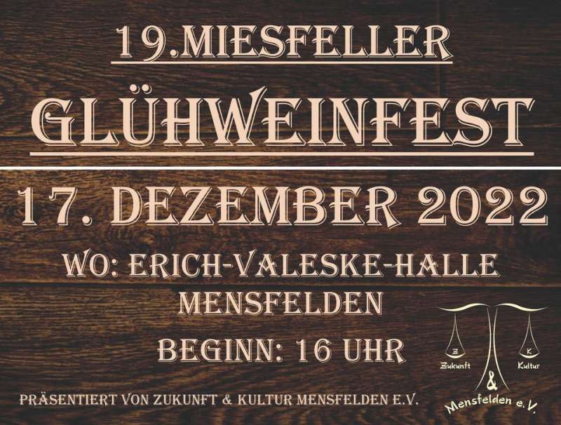 19. Miesfeller Glühweinfest