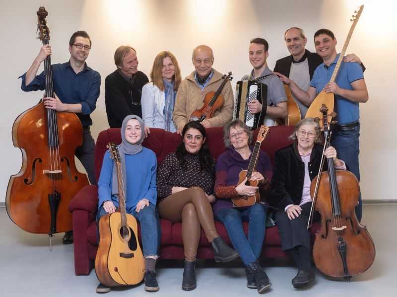 Benefizkonzert des Multikulturellen Orchesters und Fallou Sy
