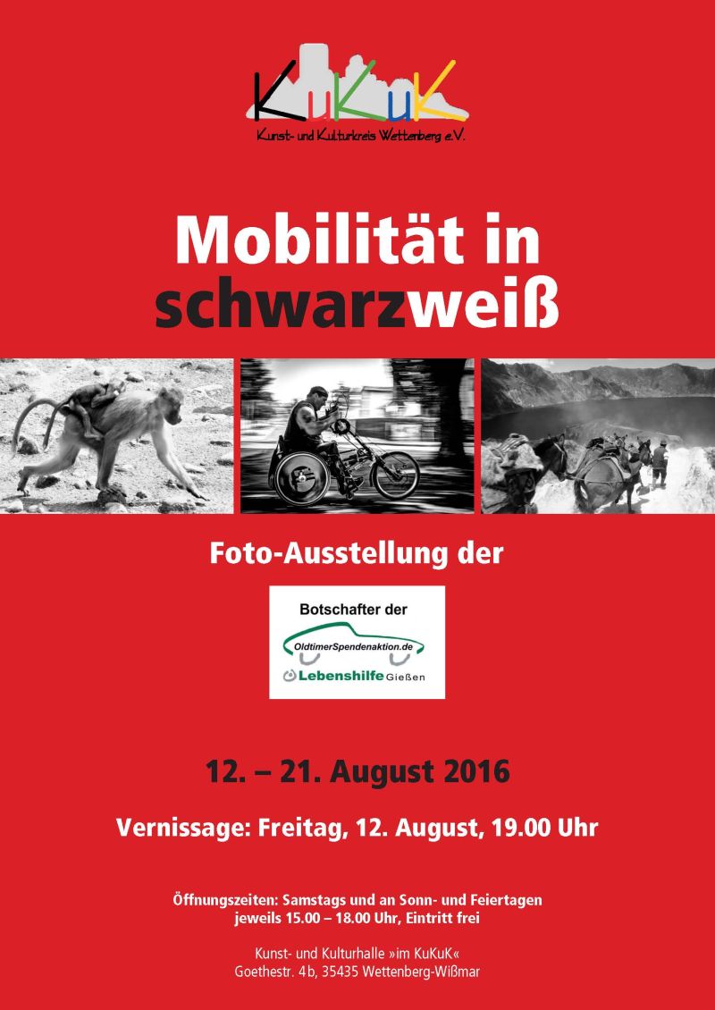 Mobilität in schwarz-weiß - Digitale Fotokunst