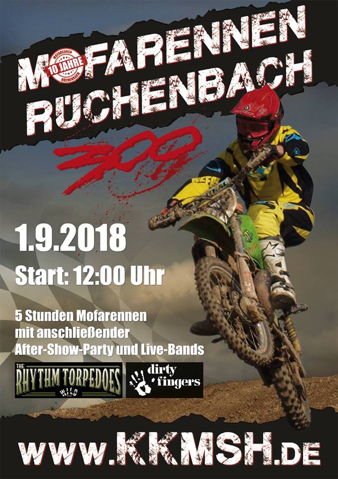 Mofarennen Rüchenbach 300 mit Livebands!