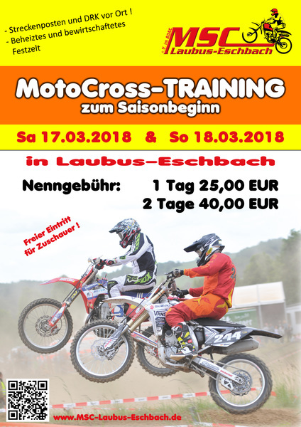 Moto-Cross-Training Laubuseschbach 2018