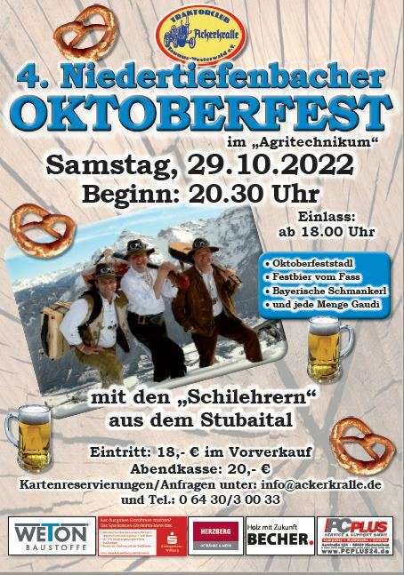 4. Niedertiefenbacher Oktoberfest