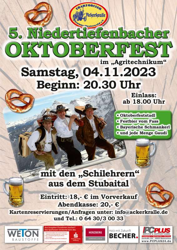 5. Niedertiefenbacher Oktoberfest