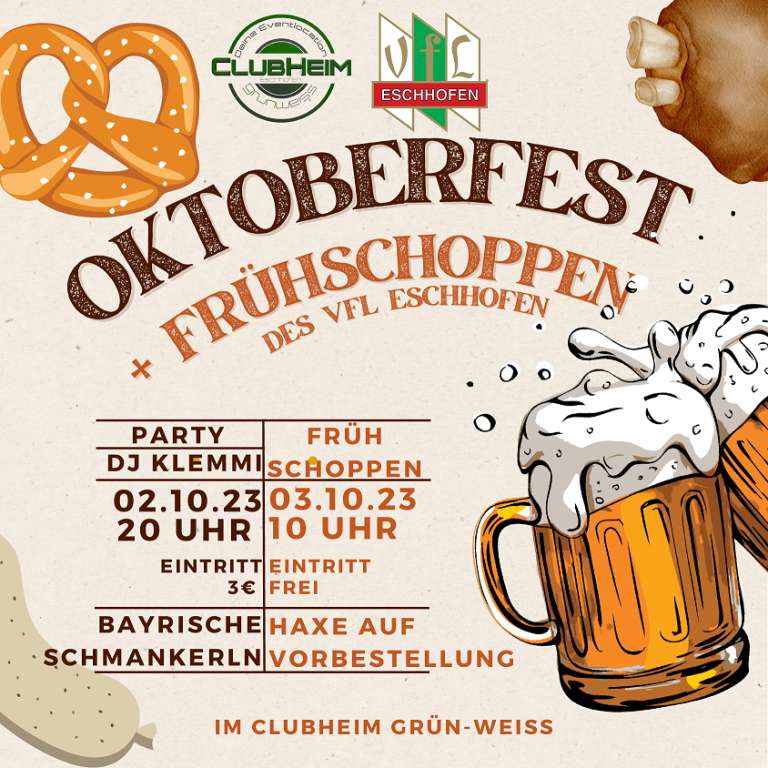 Oktoberfest des VfL Eschhofen 2023