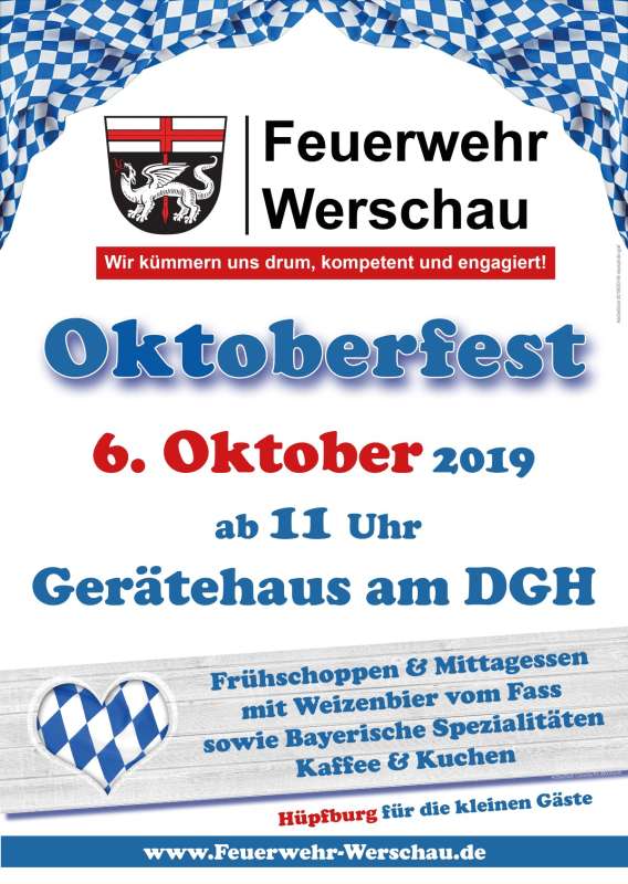 26. Oktoberfest der Freiwilligen Feuerwehr Werschau