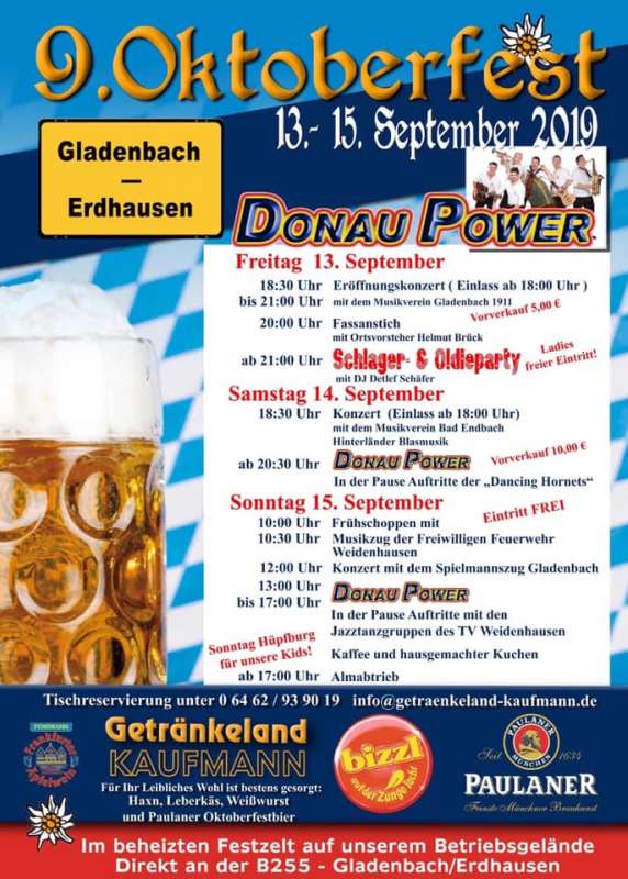 9. Oktoberfest Gladenbach-Erdhausen