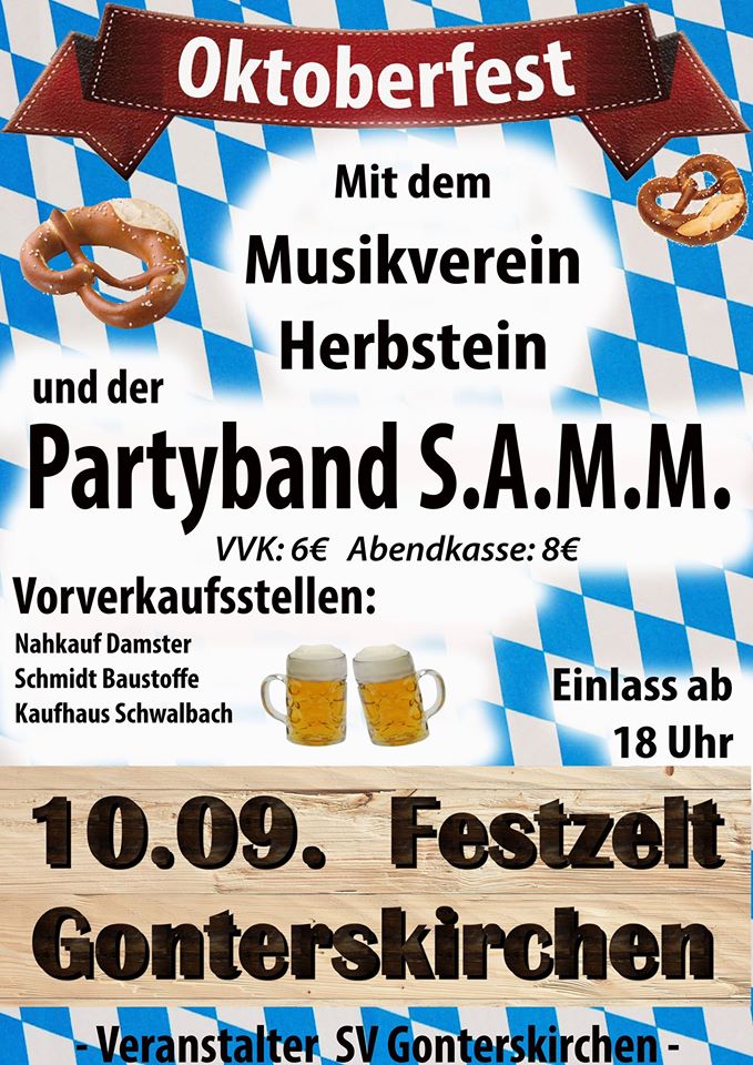 Oktoberfest in Gonterskirchen