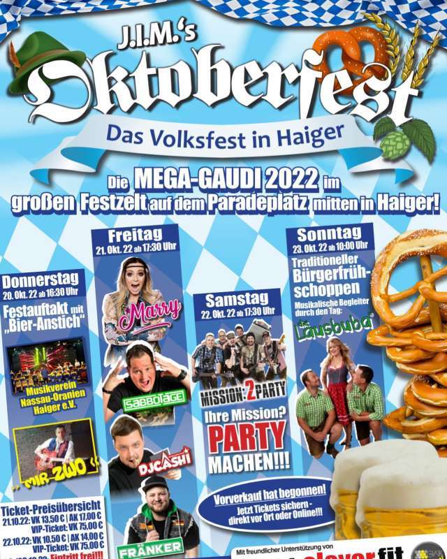 J.I.M.'s Oktoberfest Haiger
