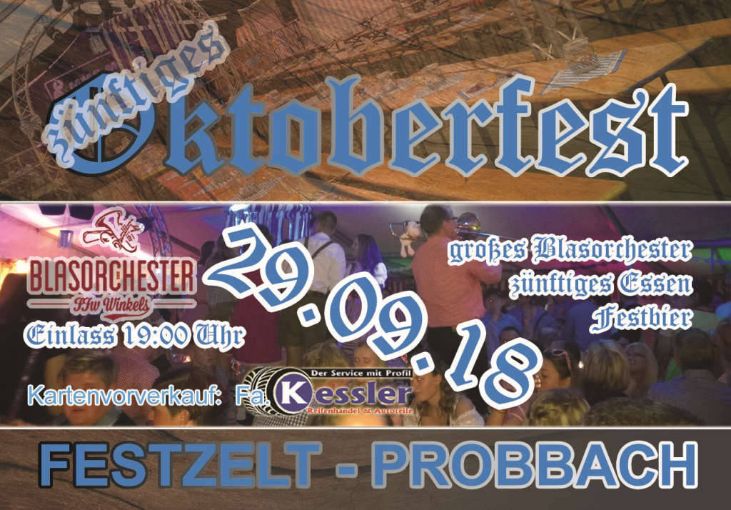 Oktoberfest in Probbach 2018