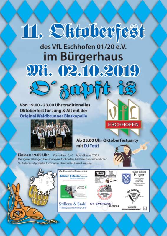 11. Oktoberfest des VfL Eschhofen