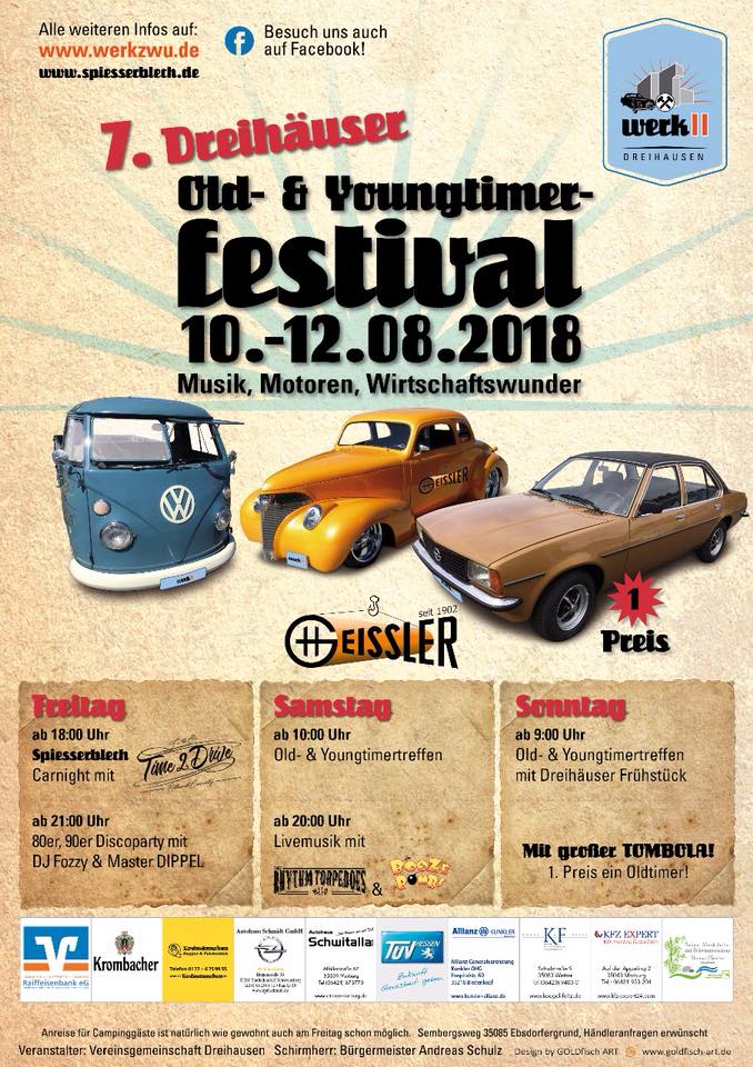 7. WerkII Old- und Youngtimertreffen 2018 in Dreihausen