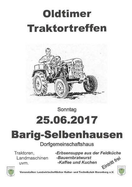 Oldtimer Traktortreffen Barig-Selbenhausen