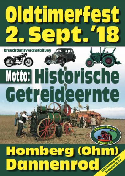 Oldtimerausstellung Dannenrod 2018