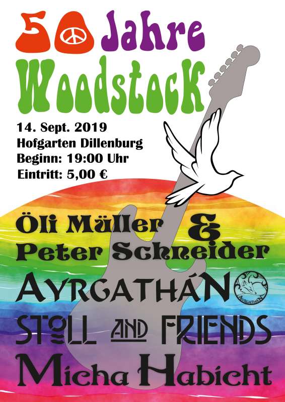 Open-Air-Musikfestival 50 Jahre Woodstock