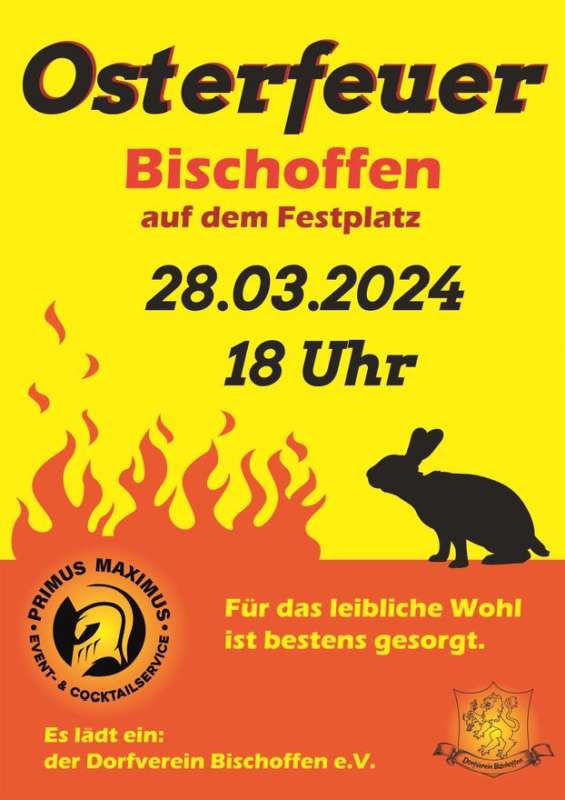 Osterfeuer Bischoffen