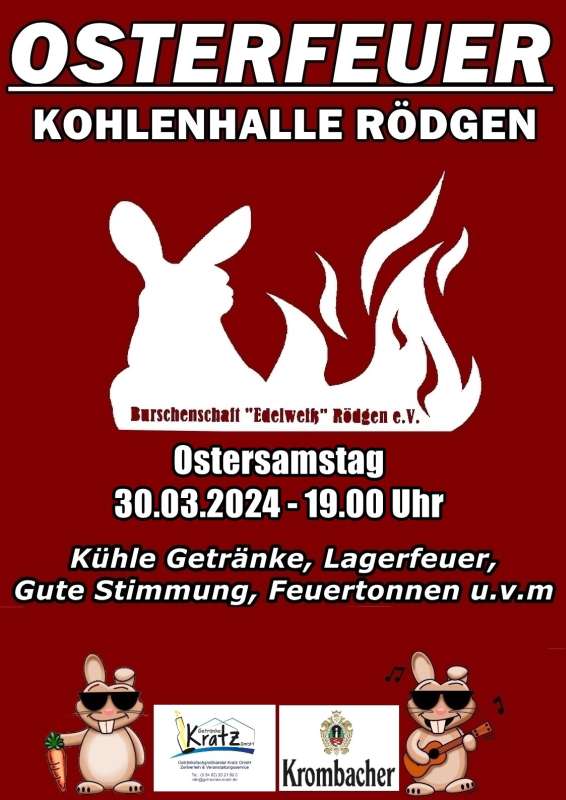 Osterfeuer Rödgen 2024