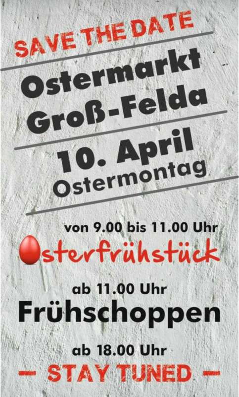 Ostermarkt Groß-Felda 2023