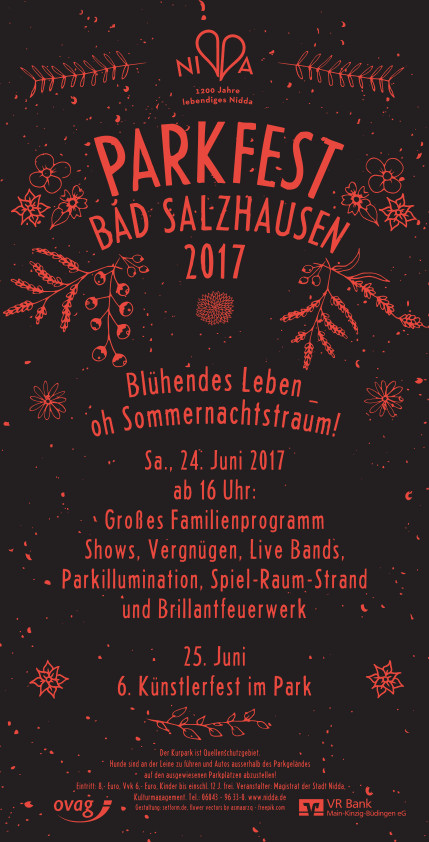 Park- und Lichterfest 2017 in Bad Salzhausen
