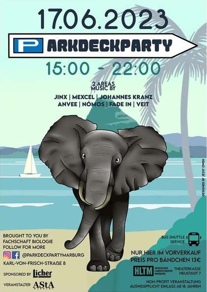 Parkdeckparty Marburg 2023