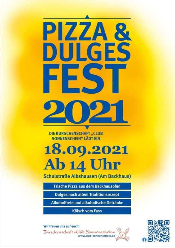 Pizza- und Dulgesfest Albshausen 2021