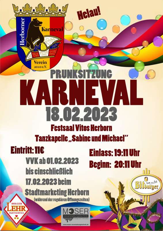 Prunksitzung Herborn 2023