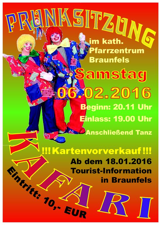 Prunksitzung des KaFaRi Braunfels