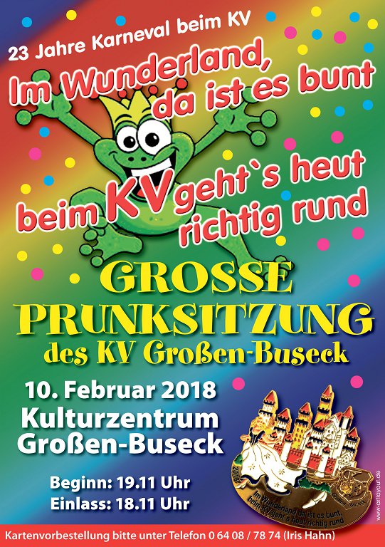 Prunksitzung des KV Großen-Buseck 2018
