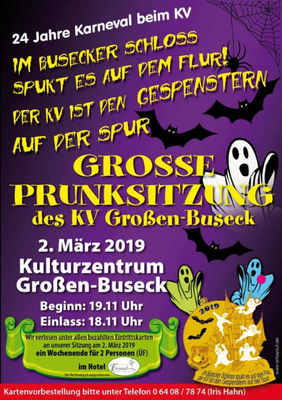 Große Prunksitzung des KV Großen-Buseck 2019