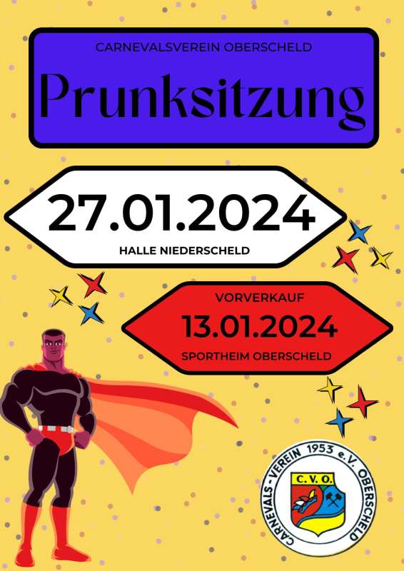 Prunksitzung Carnevalsverein Oberscheld 2024