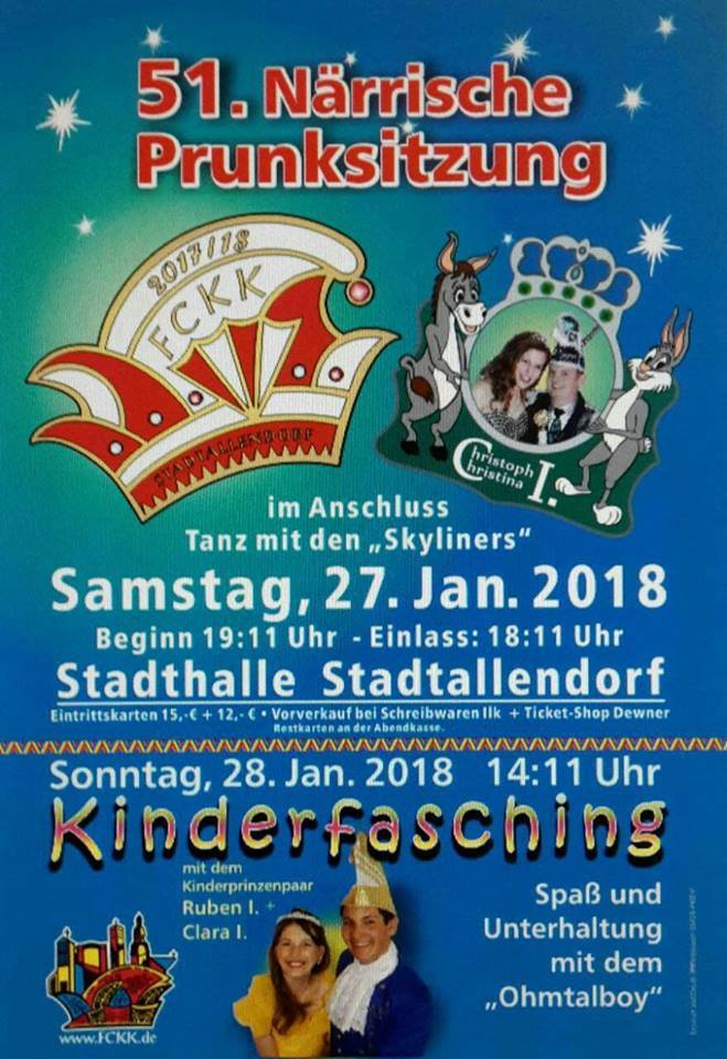 Kinderfasching Stadtallendorf 2018