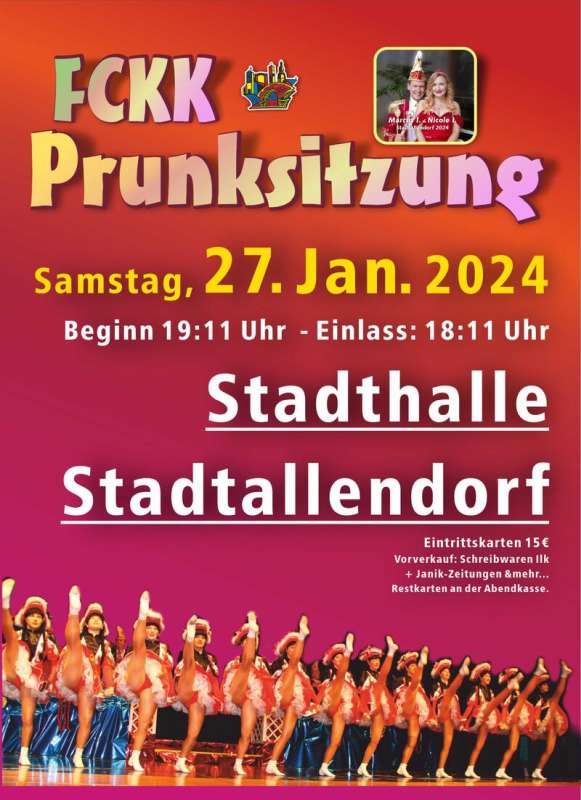 Prunksitzung Stadtallendorf 2024