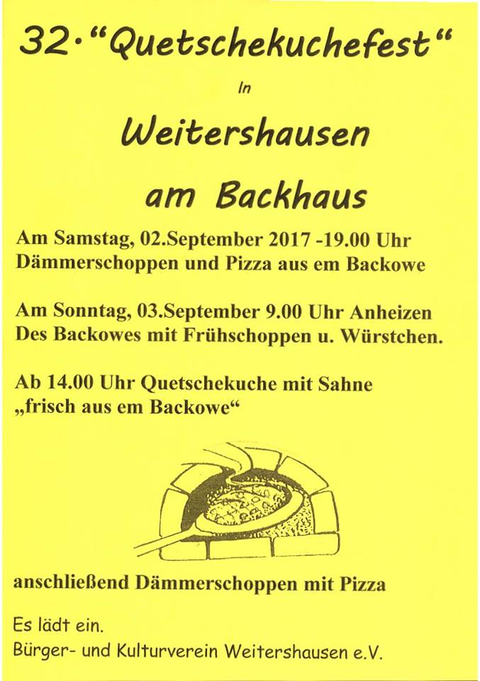 32. Quetschekuchefest