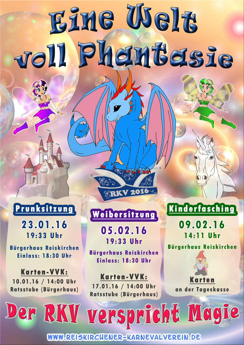 Große Prunksitzung Reiskirchen 2016