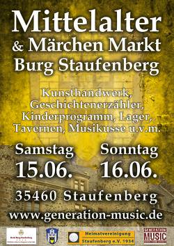 1. Mittelaltermarkt Burg Staufenberg