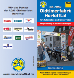 23. ADAC Oldtimerfahrt Horlofftal